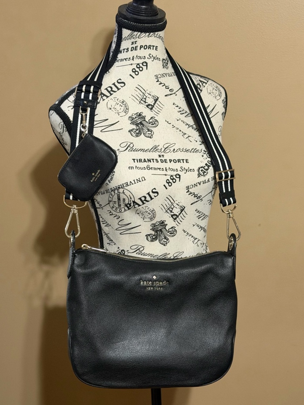 KATE SPADE LARGE ROSIE CROSSBODY EUC
